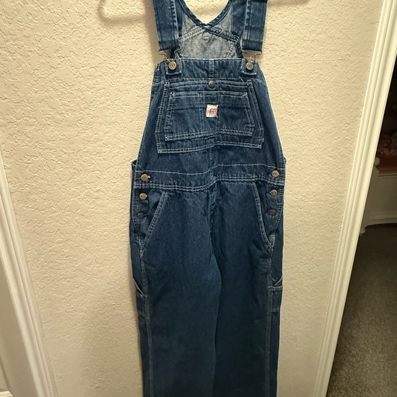 Vintage Key Women's Blue Denim Overalls Size 12 Tall - Picture 5 of 13